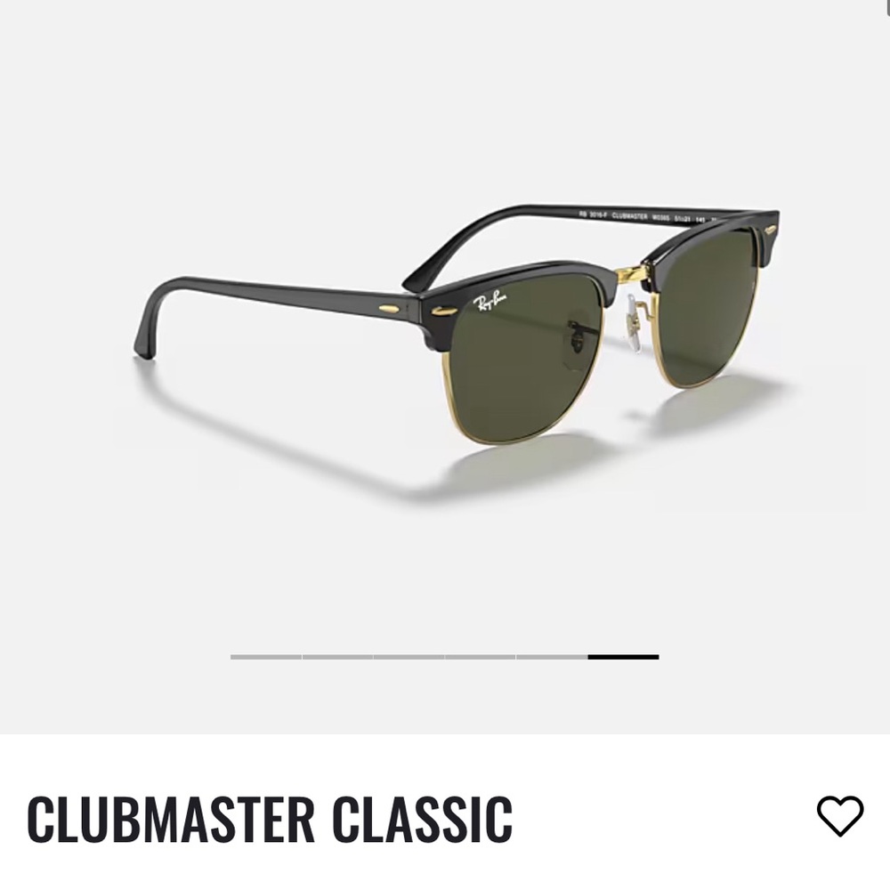 New Ray-Ban Clubmaster Classic Sunglasses